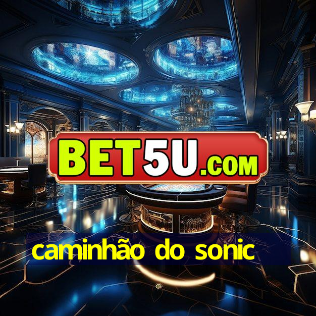 caminhão do sonic